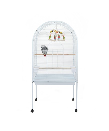 Liberta Apollo Top Opening Parrot Cage - White